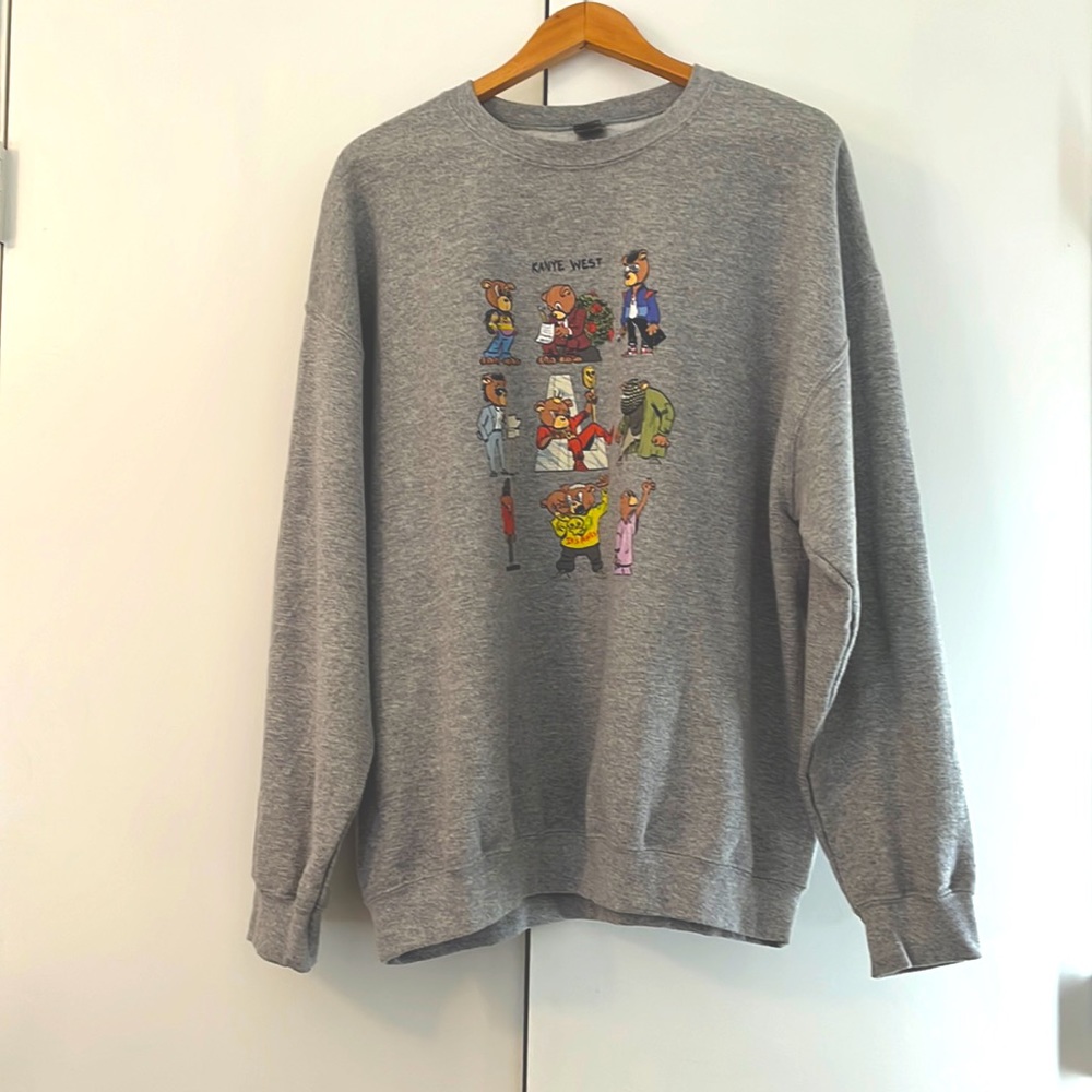 Grey Kanye West pullover
